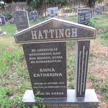 HATTINGH Anna Catherina 1924-2015