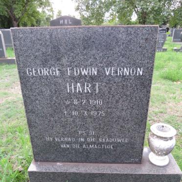 HART George Edwin Vernon 1910-1975