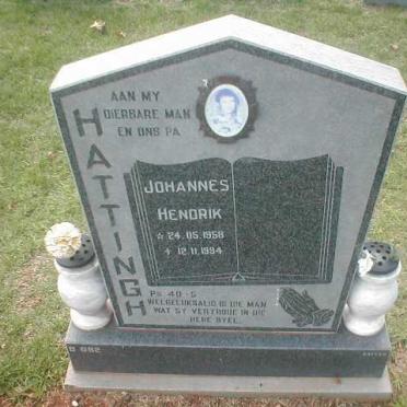 HATTINGH Johannes Hendrik 1958-1994