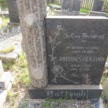HATTINGH Johannes Benjamin 1906-1969