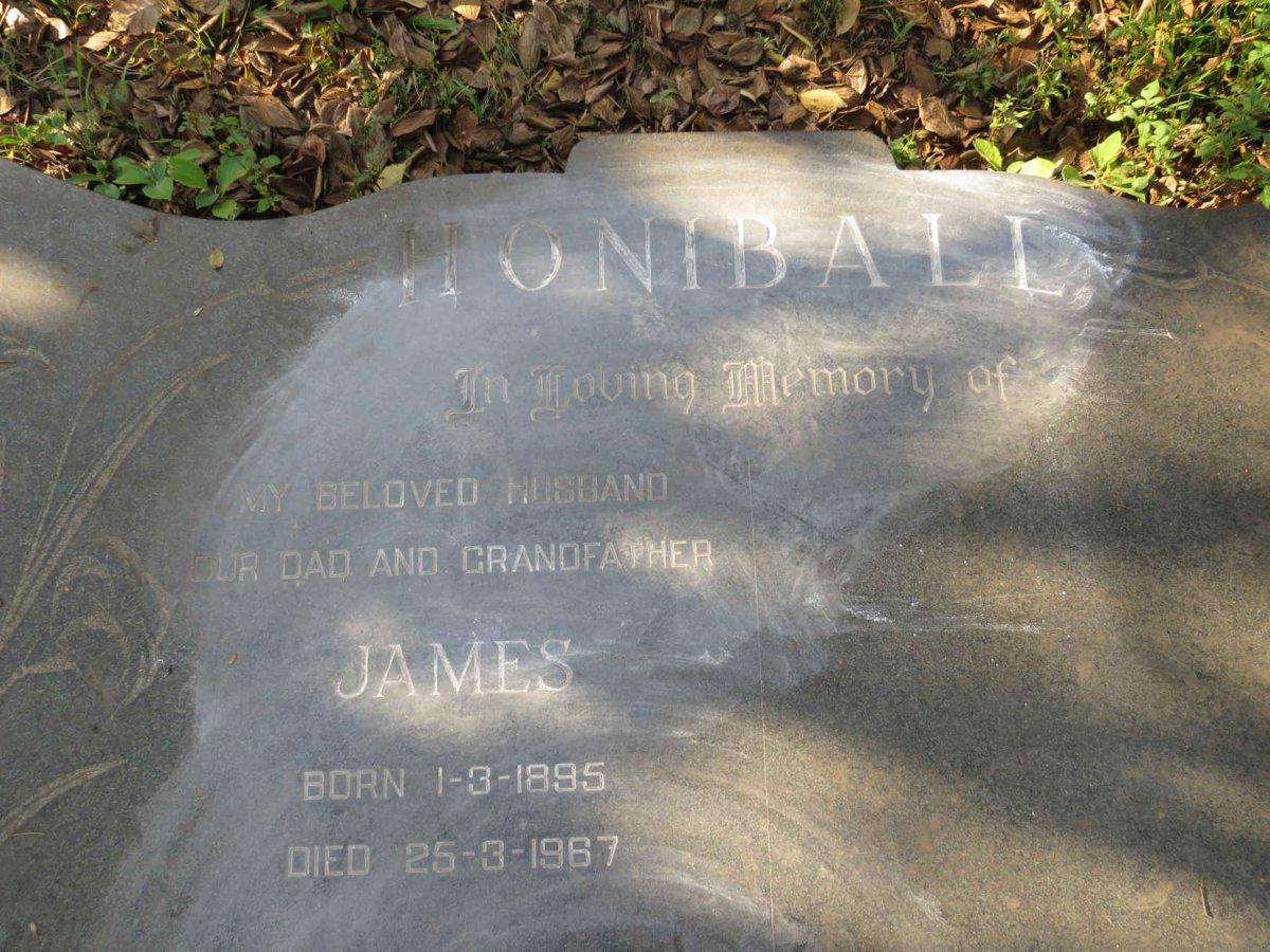 HONIBALL James 1895-1967