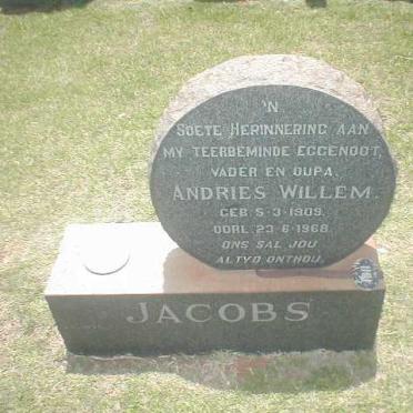JACOBS Andries Willem 1909-1968
