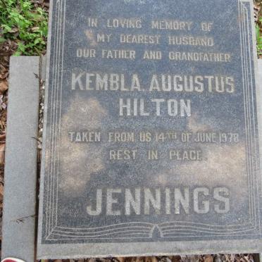 JENNINGS Kembla Augustus Hilton -1978