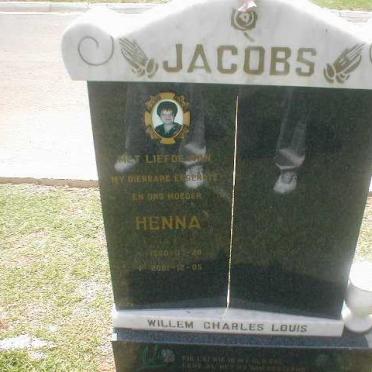 JACOBS Henna 1960-2001