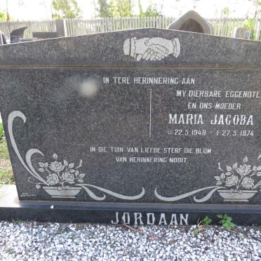 JORDAAN Maria Jacoba 1948-1974