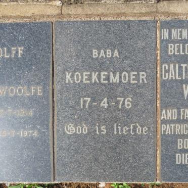 KOEKEMOER Baba -1976