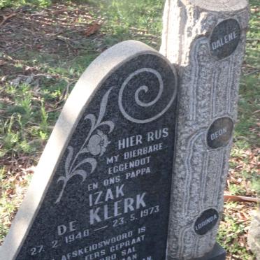 KLERK Izak, de 1940-1973