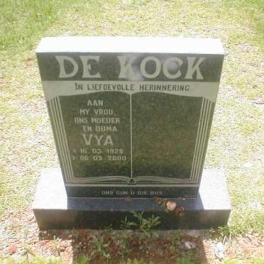 KOCK Vya, de 1928-2000