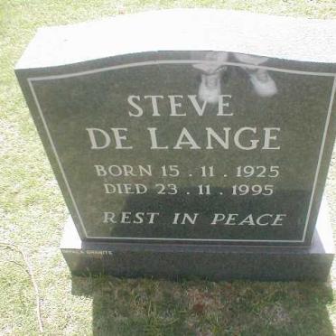 LANGE Steve, de 1925-1995
