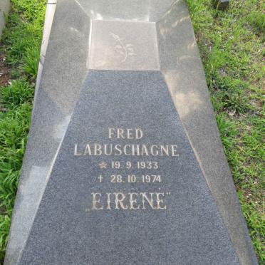 LABUSCHAGNE Fred 1933-1974 &amp; Eirene