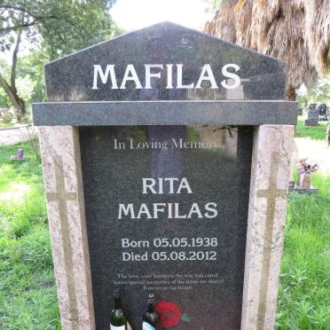 MAFILAS Rita 1938-2012