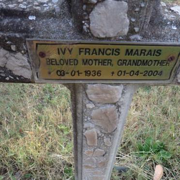 MARAIS Ivy Francis 1936-2004
