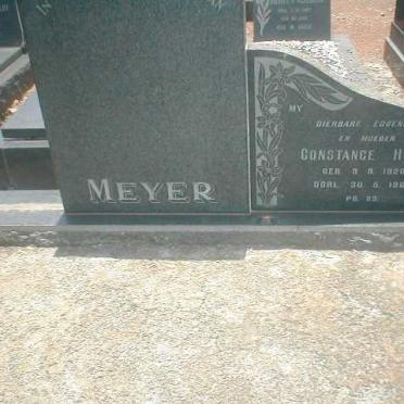 MEYER Constance Hope 1920-1966