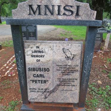 MINISI Sibusiso Carl 1971-2018