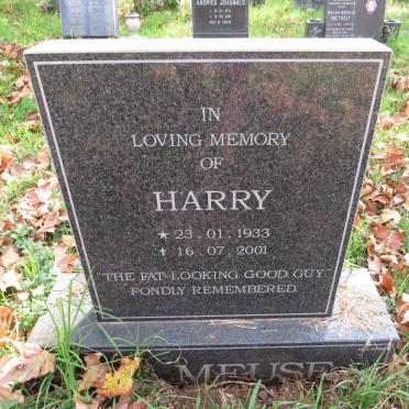 MEUSE Harry 1933-2001
