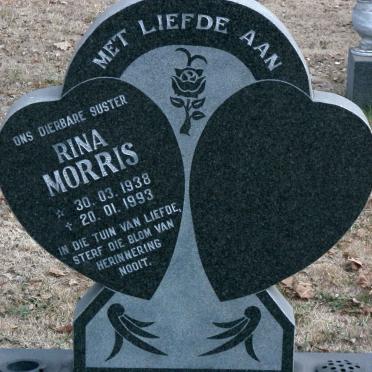 MORRIS Rina 1938-1993