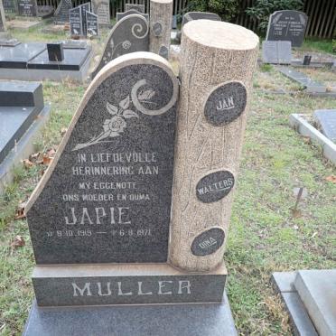 MULLER Japie 1919-1971
