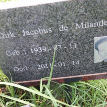 MILANDER Dirk Jacobus, de 1939-2011