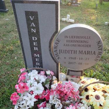 MERWE Judith Maria, van der 1968-2017