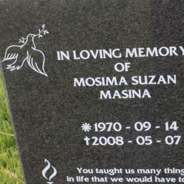 MASINA Mosima Suzan 1970-2008