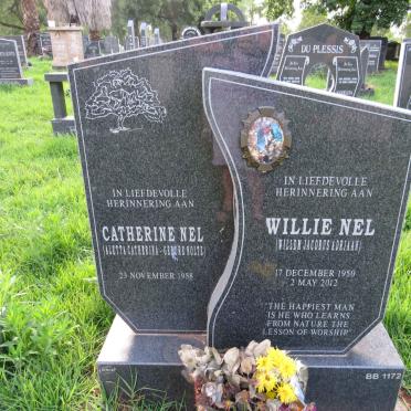 NEL Willem Jacobus Adriaan 1950-2012 &amp; Aletta Catherina NOLTE 1958-