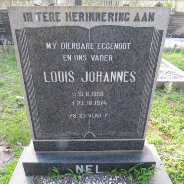 NEL Louis Johannes 1898-1974