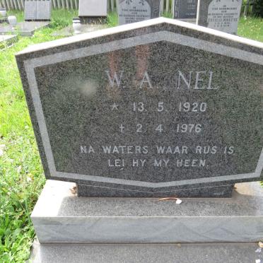 NEL W.A. 1920-1976
