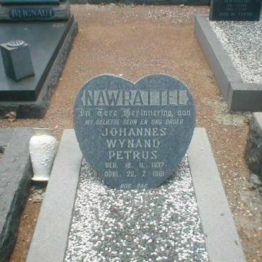 NAWRATTEL Johannes Wynand Petrus 1937-1961