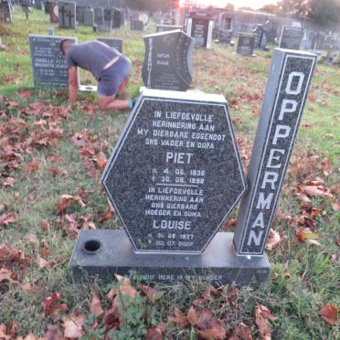 OPPERMAN Piet 1936-1998 & Louise 1937-2022