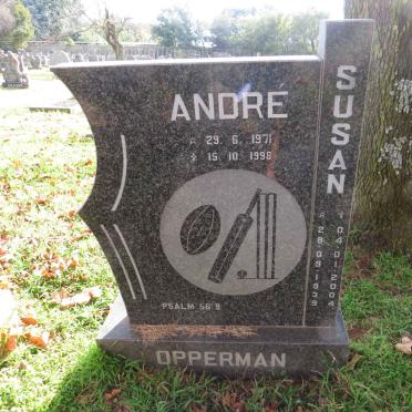 OPPERMAN Susan 1939-2004 :: OPPERMAN Andre 1971-1998