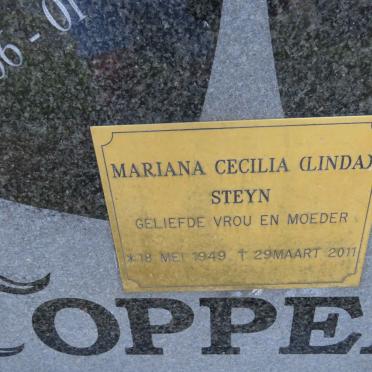 OPPEL Johan H.C. 1923-2006 &amp; Georgina F. 1927-2011 :: STEYN Mariana Cecilia 1949-2011 _2