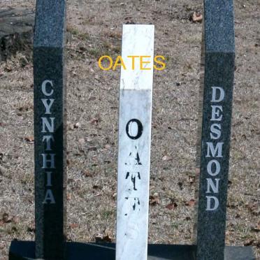 OATES Desmond 1952-1996 &amp; Cynthia 1955-