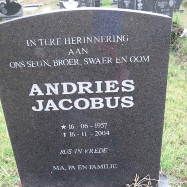 OLIVIER Andries Jacobus 1957-2004