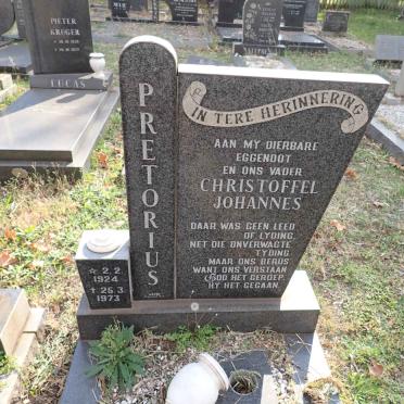 PRETORIUS Christoffel Johannes 1924-1973