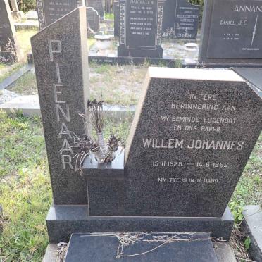 PIENAAR Willem Johannes 1928-1968