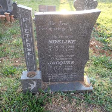PIETERSE Noeline 1956-1994 :: PIETERSE Jacques 1984-2008