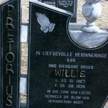 PRETORIUS Willie 1927-1994