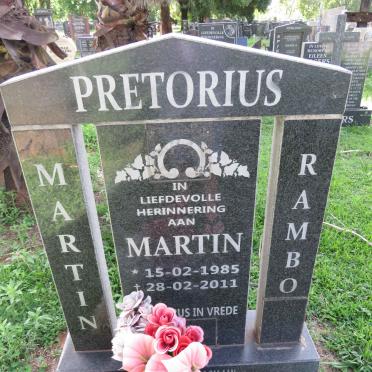 PRETORIUS Martin 1985-2011
