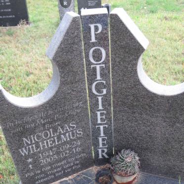 POTGIETER Nicolaas Wilhelmus 1947-2005