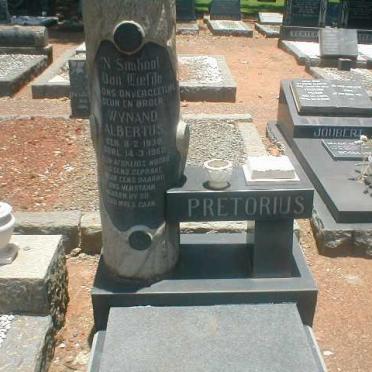 PRETORIUS Wynand Albertus 1938-1960