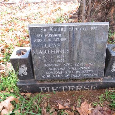 PIETERSE Lucas Marthinus 1927-1999