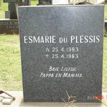 PLESSIS Esmarie, du 1983-1983