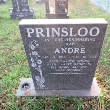 PRINSLOO Andre 1944-2005