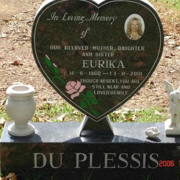 PLESSIS Eurika, du 1960-2001