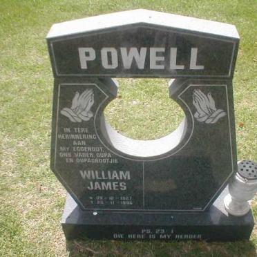 POWELL William James 1927-1996
