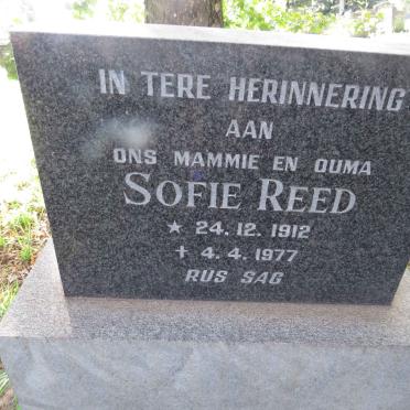 REED Sofie 1912-1977