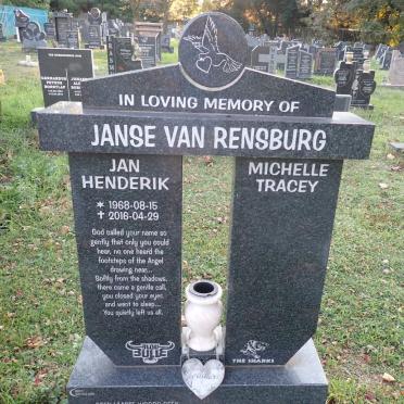 RENSBURG Jan Henderik, Janse van 1968-2016 &amp; Michelle Tracey