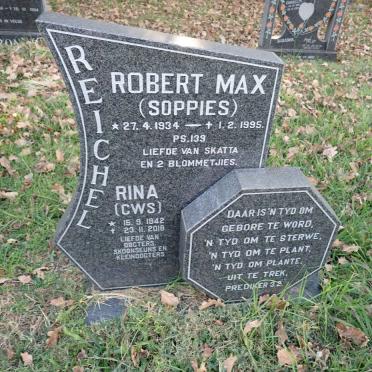 REICHEL Robert Max 1934-1995 &amp; C.W.S. 1942-2018