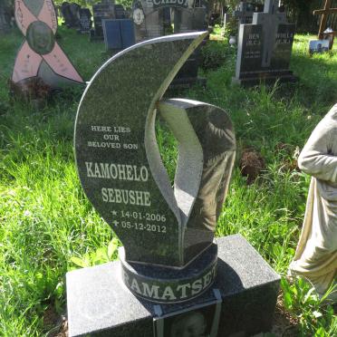 RAMATSETSE Kamohelo Sebushe 2006-2012