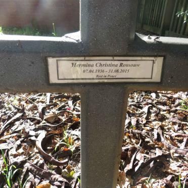 ROSSOUW Hermina Christina 1936-2015
